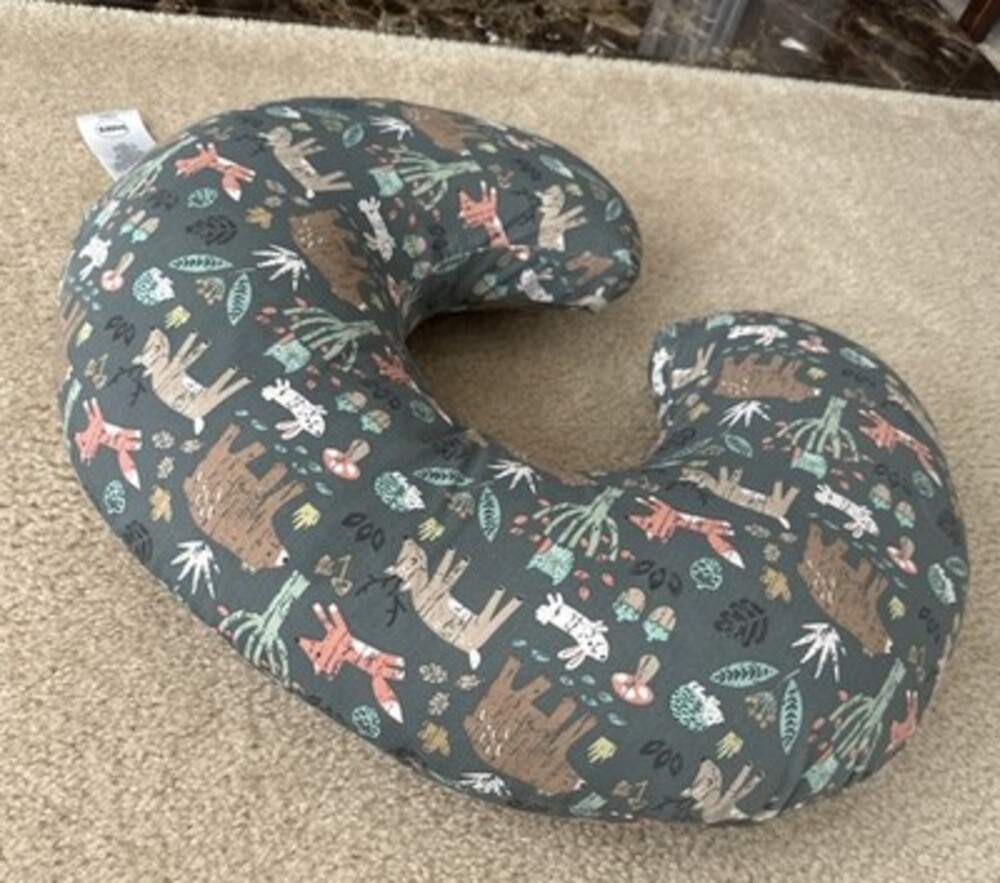 boppy Nursing Pillow with Animal Print cover-Original